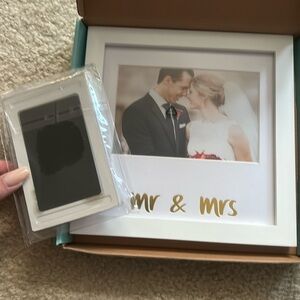 Wedding Finger Print Frame